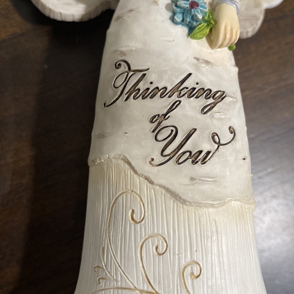 ELEMENTS “THINKING OF YOU” #82318 Porcelain Angel Figurine - Picture 5 of 10